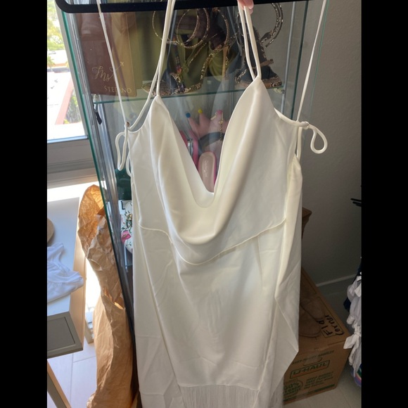 Keepsake The Label Untied Dress- Ivory - Picture 5 of 8